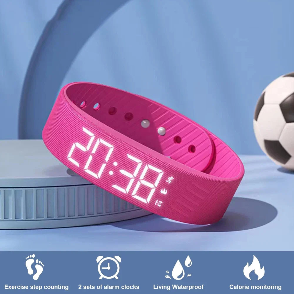 QuietWake™ - The Silent Wake-Up Vibration Band