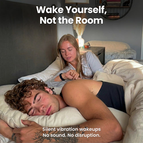 QuietWake™ - The Silent Wake-Up Vibration Band